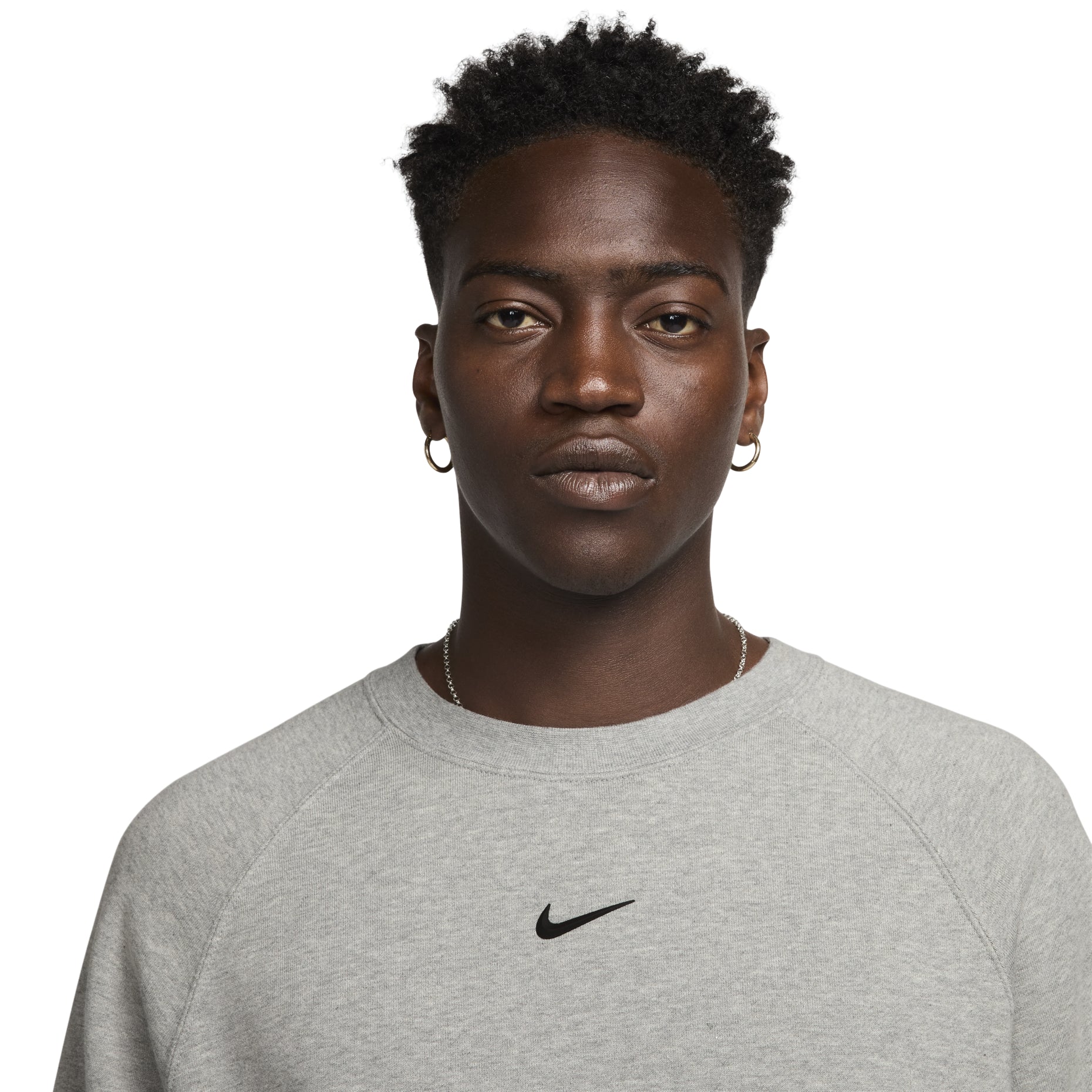 Nike x NOCTA Fleece CS Crewneck Sweatshirt 'Grey' FN8160-063