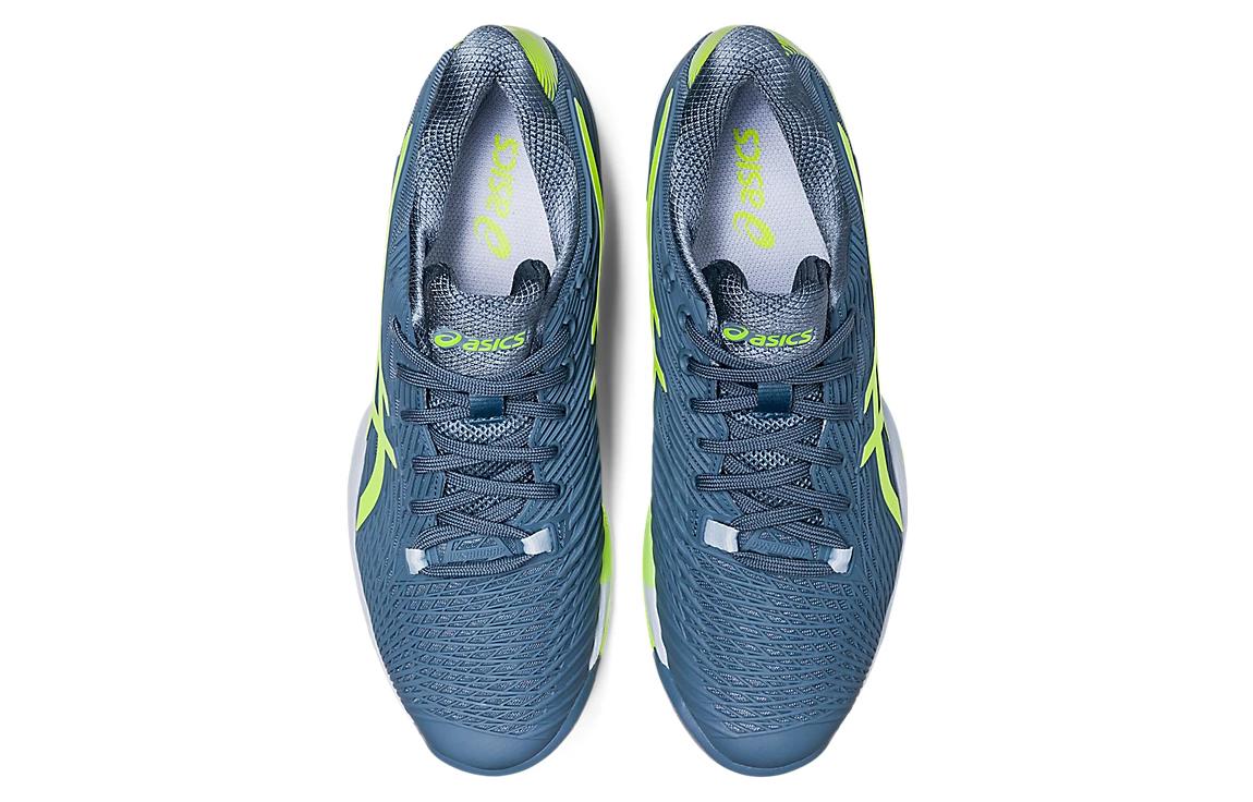 ASICS Solution Speed FF 2 'Steel Blue Hazard Green' 1041A182-402