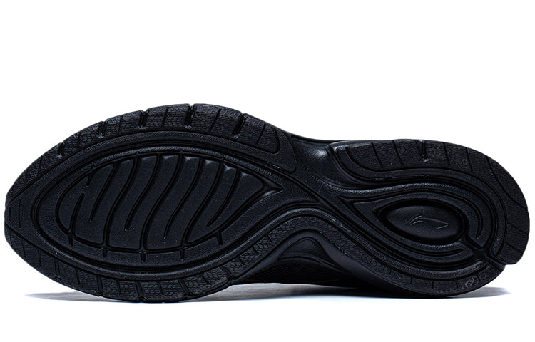 Li-Ning One Piece Lightweight Running Shoes 'Black' ARBS009-4