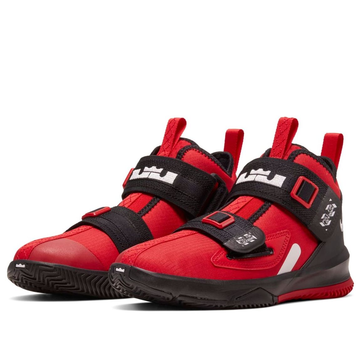 (GS) Nike LeBron Soldier 13 13 'Black Red' AR7585-600