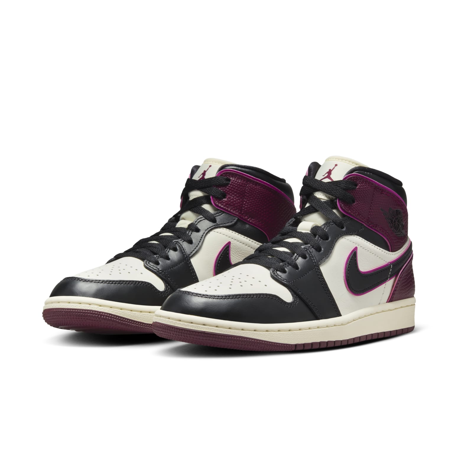 (WMNS) Air Jordan 1 Mid SE 'Bordeaux'  FQ7818-101