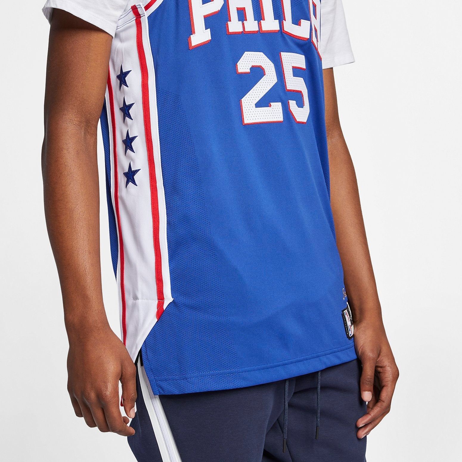 Nike x NBA Philadelphia 76ers Jersey 'Ben Simmons 25' AV2688-495