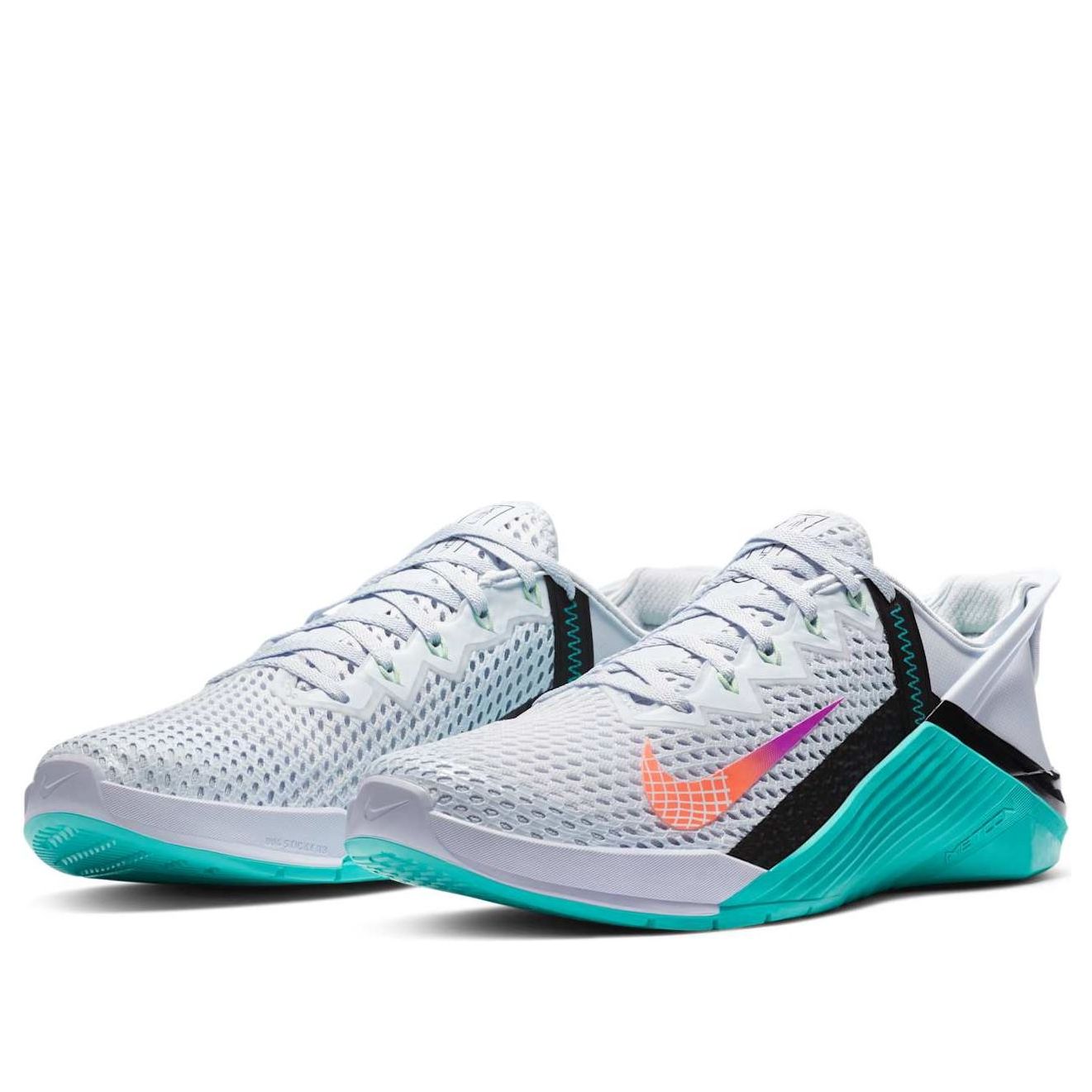 Nike Metcon 6 FlyEase 'Grey Oracle Aqua' DB3790-020
