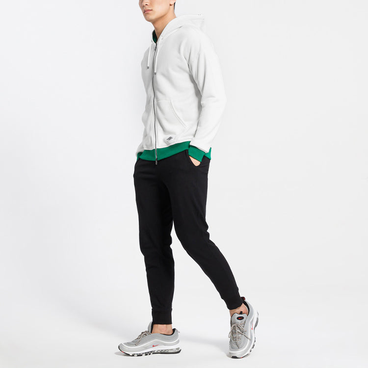 Air Jordan Colorblock Athleisure Casual Sports Jacket White AO0423-108