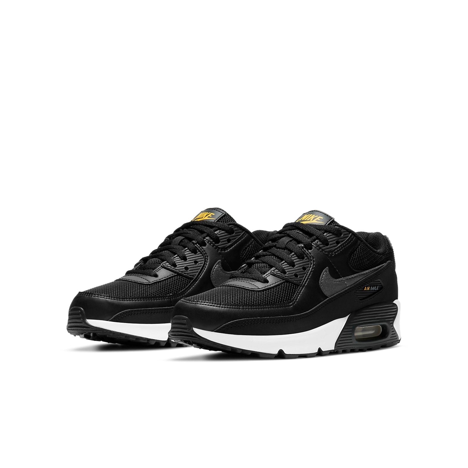 (GS) Nike Air Max 90 Black/Orange DJ4614-001
