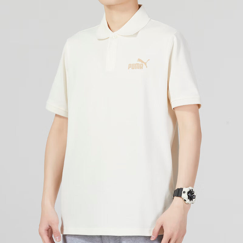 PUMA Essential Pique Polo 'White' 676673-65
