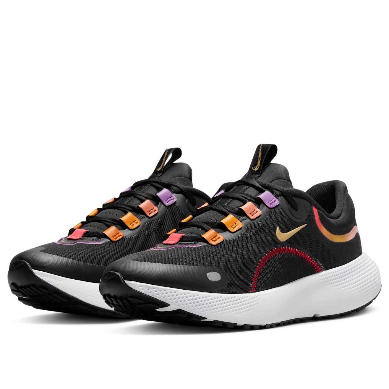 (WMNS) Nike React Escape Run 'Black Magma Orange' DQ5035-010
