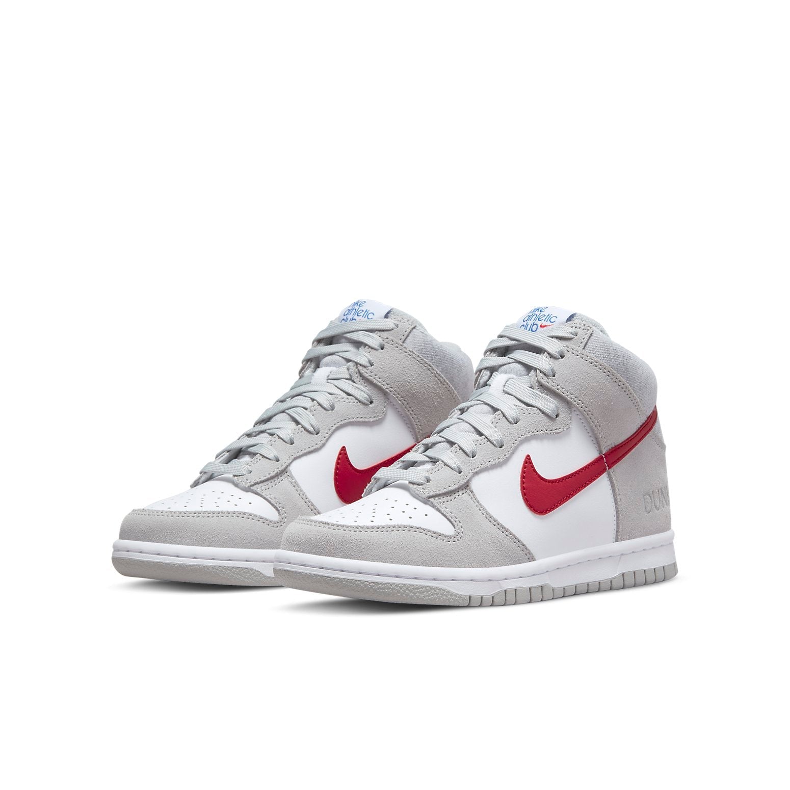 (GS) Nike Dunk High SE 'Athletic Club - Light Smoke Grey Gym Red' DH9750-001
