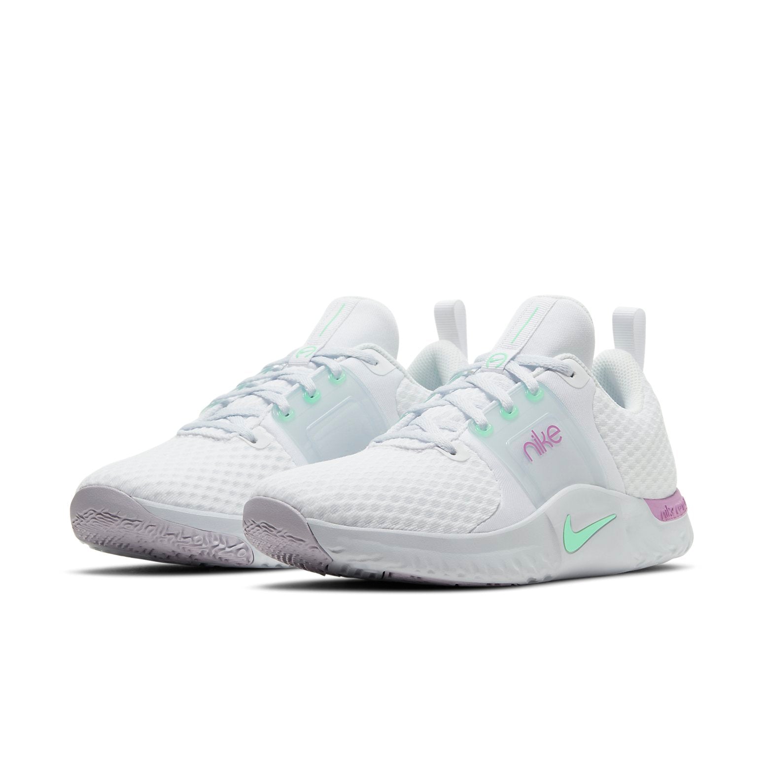 (WMNS) Nike Renew In-Season TR 10 'White Violet Shock' CK2576-104