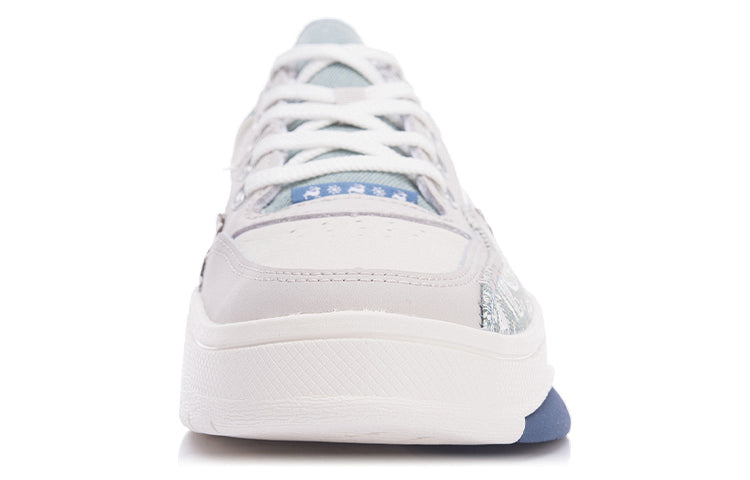 (WMNS) Li-Ning Weiwu Skate 'White Blue' AGCR214-2