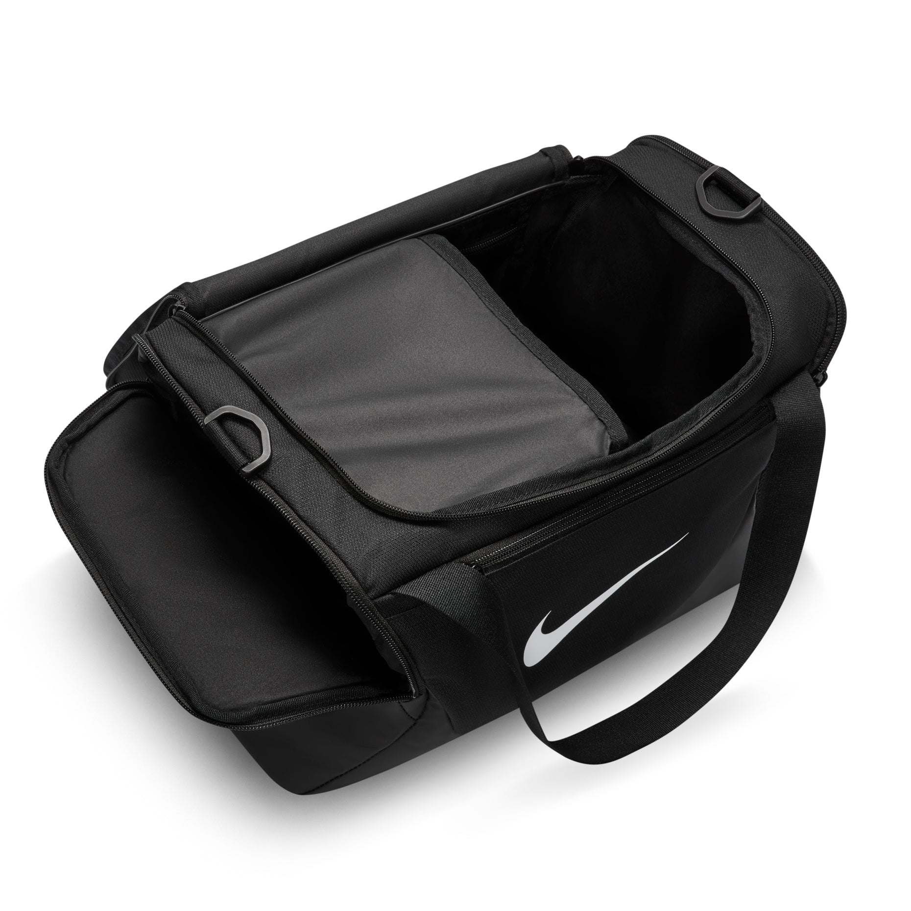 Nike Brasilia 24L Training Canvas Bag 'Black Whtie' IB4398-010
