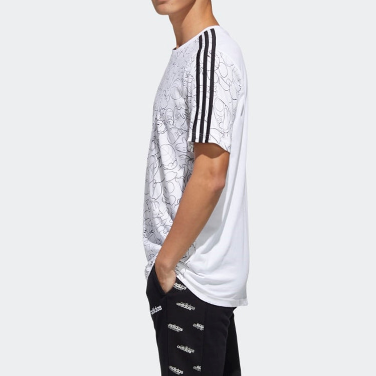 adidas M Dsny Aop T Training Sports White GD5861
