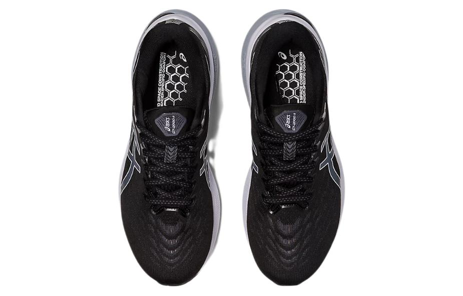 (WMNS) ASICS GT-2000 11 D Wide 'Black White' 1012B303-004