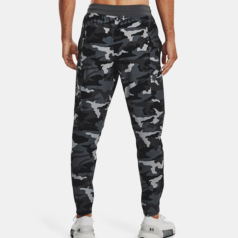 Under Armour Elite Cargo Printed Pants 'Black' 1373869-001