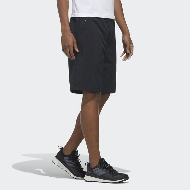 Men's adidas RIPSTOP SHORTS Sports Black Shorts FM7539
