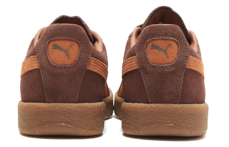 PUMA Tramp Low Tops Casual Skateboarding Shoes Brown 383014-01
