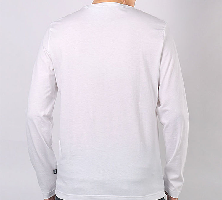 PUMA Round Neck Pullover Long Sleeves White 851772-02