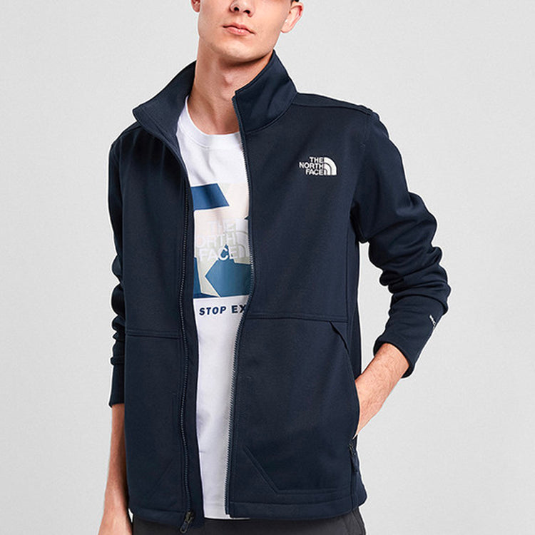 Men's THE NORTH FACE Windproof Stay Warm Jacket Blue 4NCN-H2G