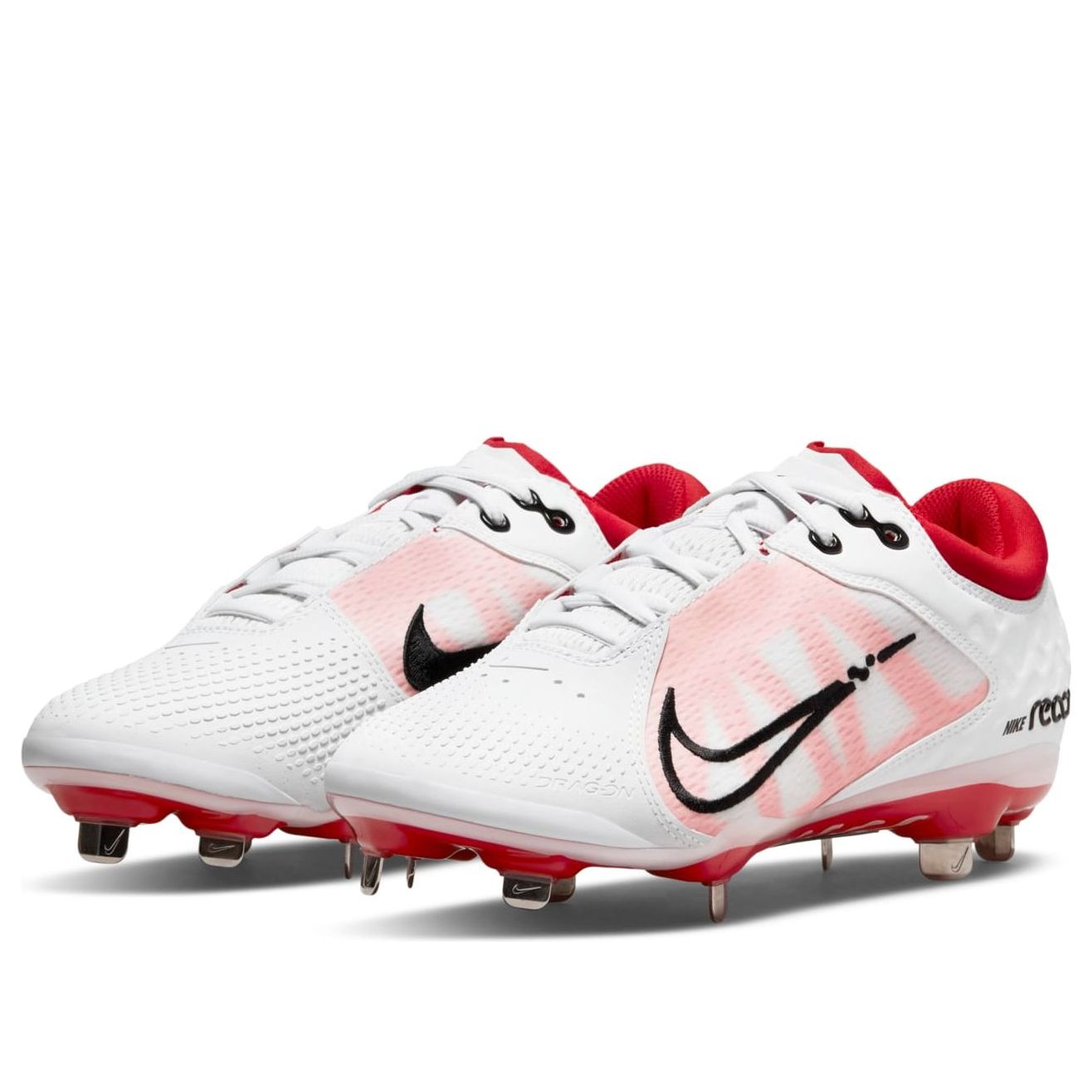 (WMNS) Nike Hyperdiamond 4 Elite 'White University Red' CZ5917-105