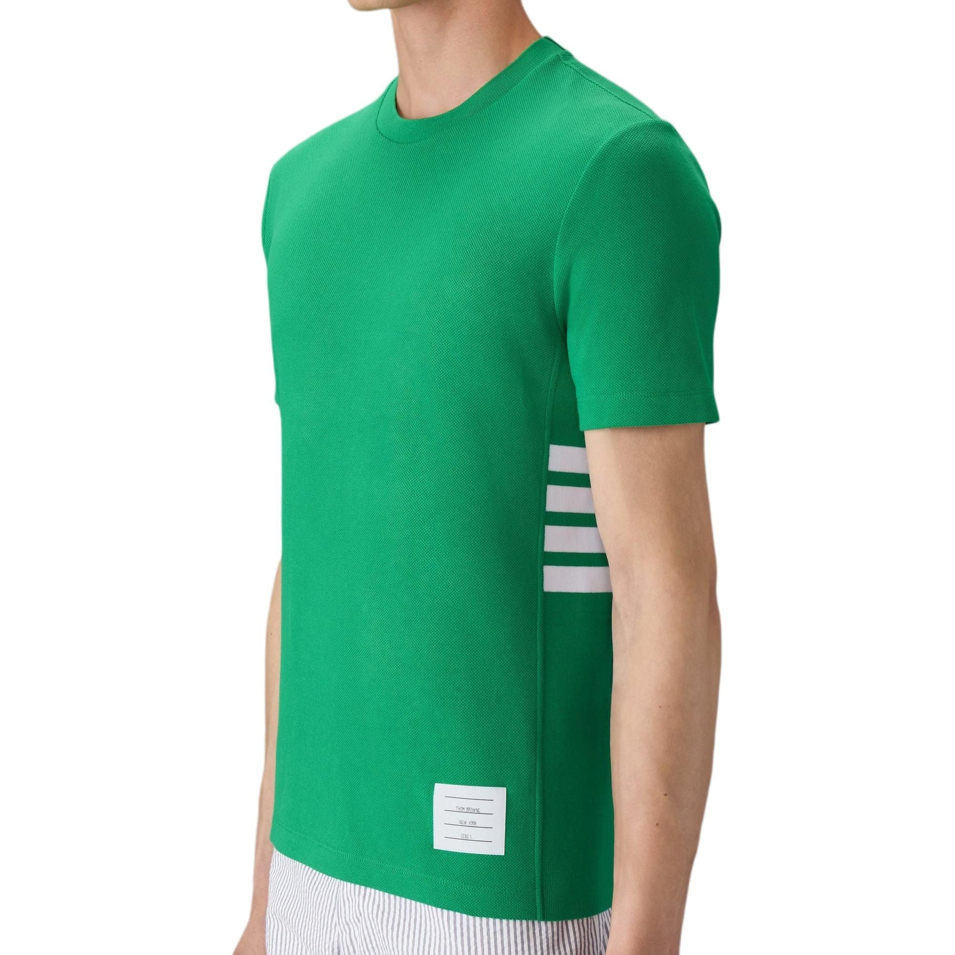 THOM BROWNE Short Sleeve T-Shirt 'Green' MJS123A-00050-330