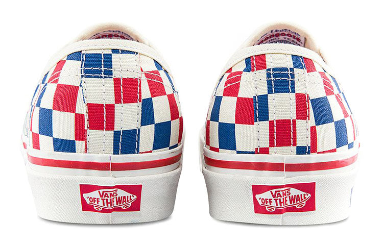 Vans Our Legends x Authentic 44 DX 'Mongoose - Red Blue Checkerboard' VN0A4BVYRDB