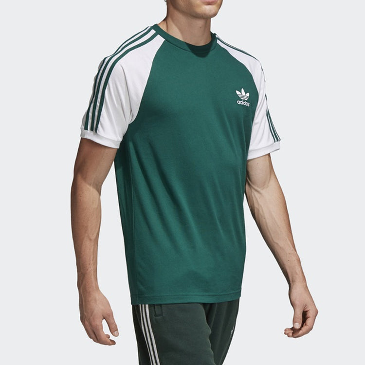 adidas originals Sports Round Neck Retro Green CW1206