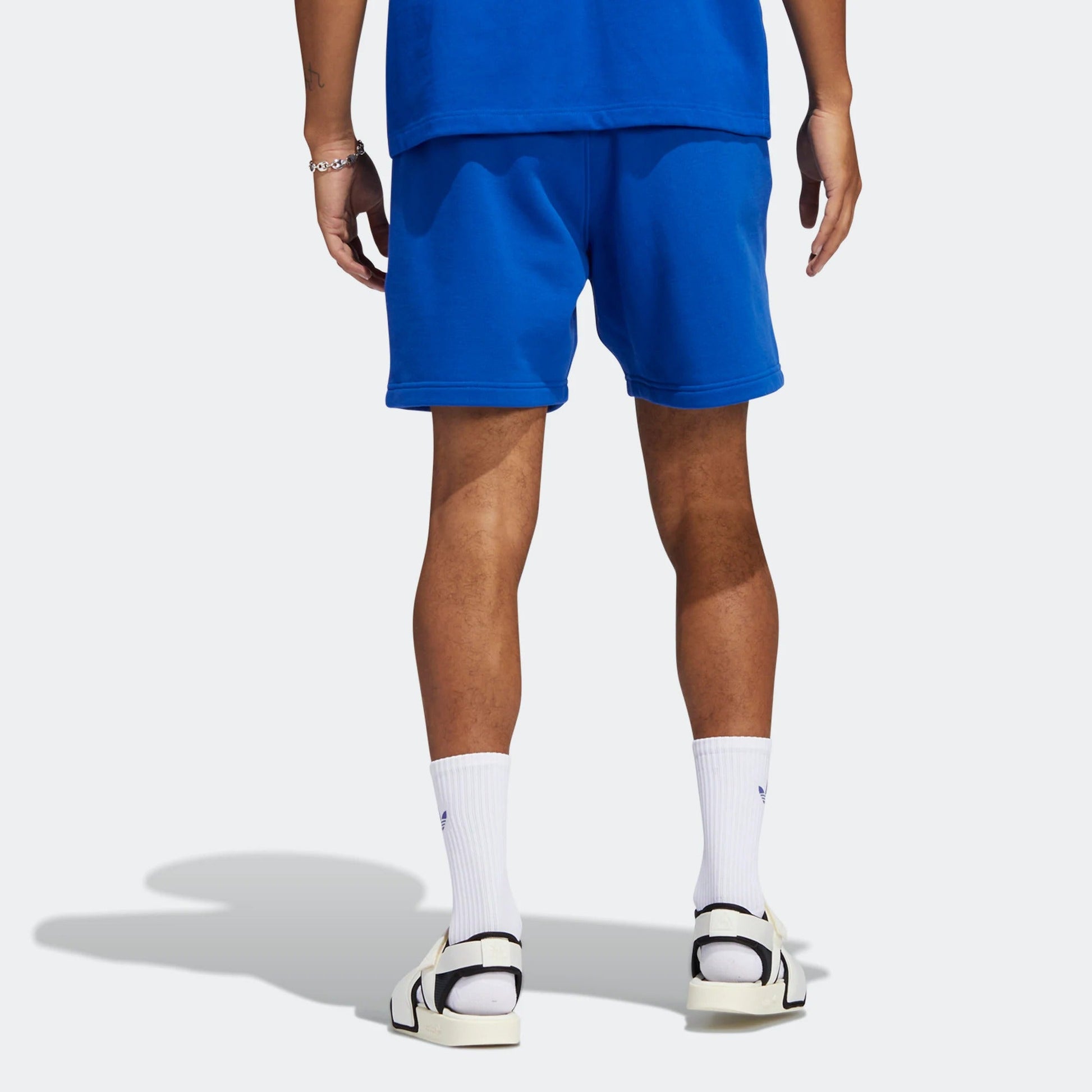 adidas x Pharrell Humanrace Small Logo Shorts 'Blue' HF9923