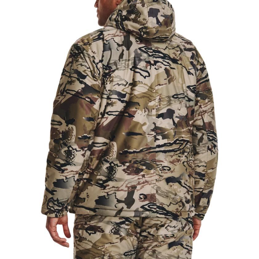 Under Armour Stormproof ColdGear Infrared Deep Freeze Jacket 'Green Brown Camo' 1372598-989