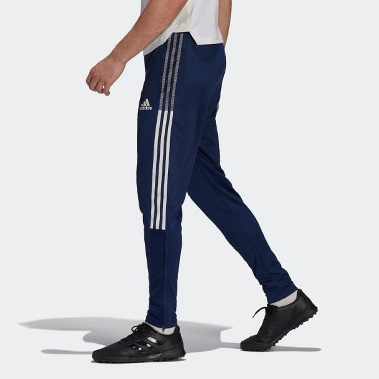 adidas Tiro21 Tk Bnt Sports Training Gym Soccer/Football Long Pants Navy Blue GE5425