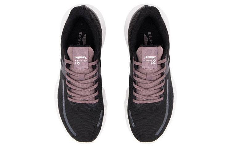 (WMNS) Li-Ning Flex 'Black White Purple' ARKQ014-4