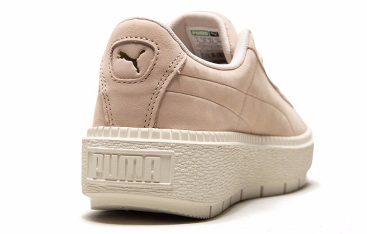 (WMNS) PUMA Basket Platform Trace Soft 'Khaki ' 369642-01
