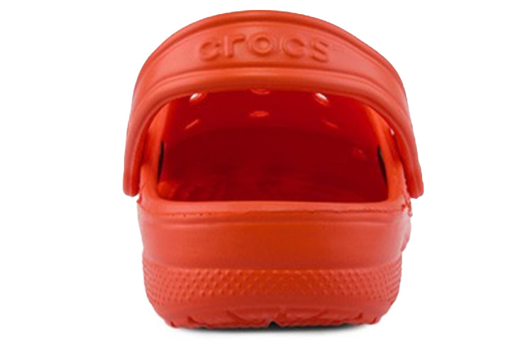 Crocs Baya Beach Orange Sandals 10126-817