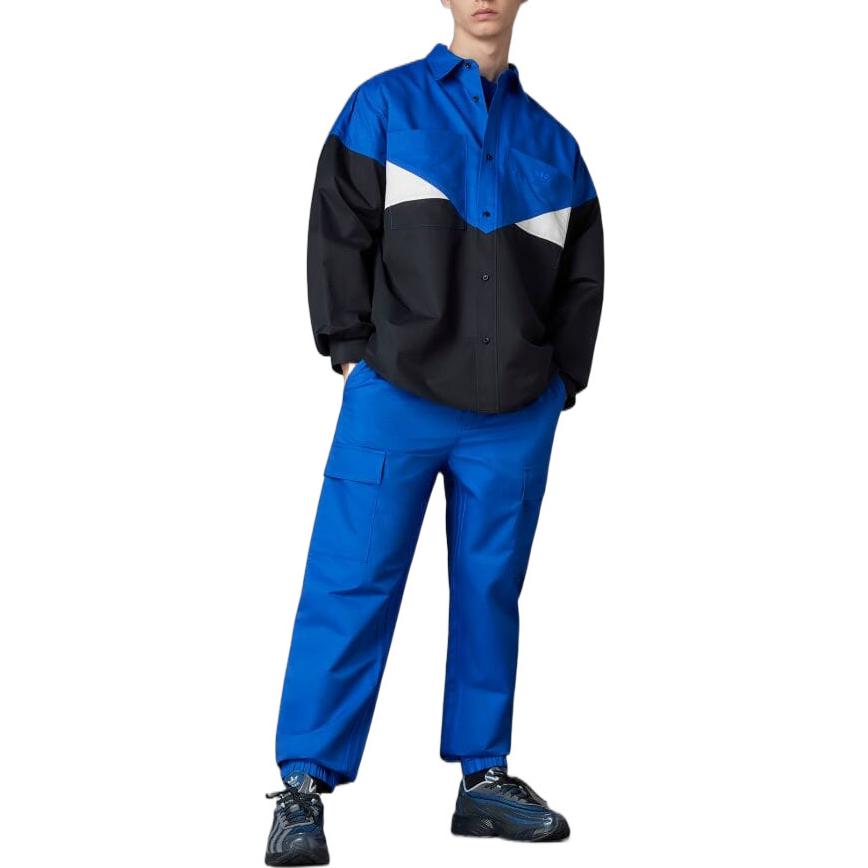 adidas Blue Version Pants Asia Sizing 'Blue' HM6499
