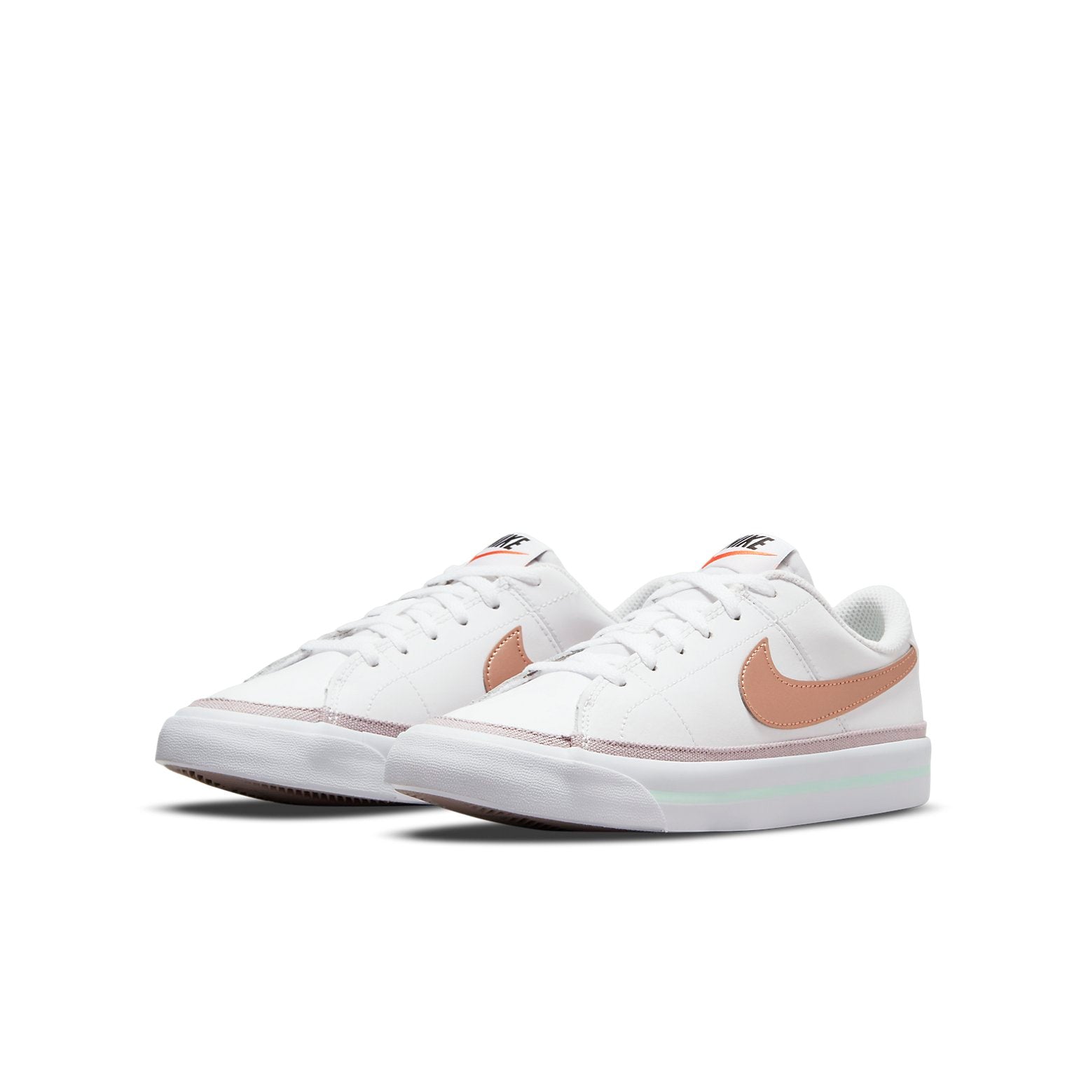 (GS) Nike Court Legacy 'White Metallic Red Bronze' DA5380-112