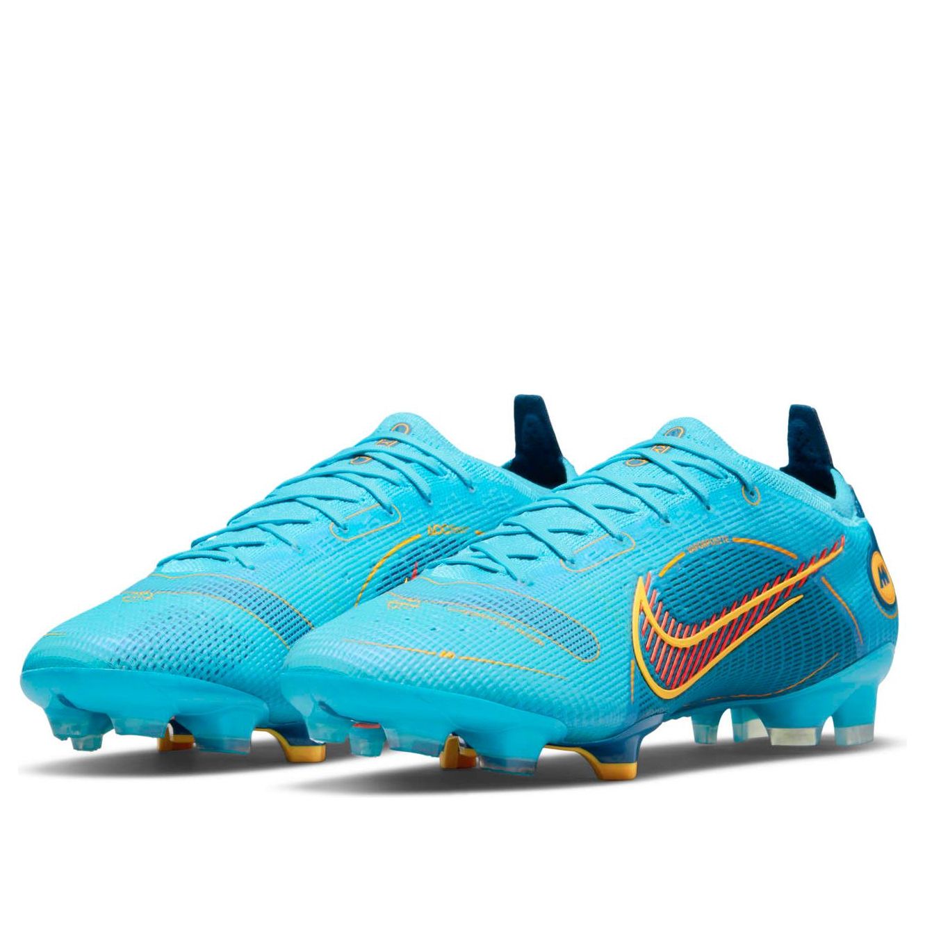 Nike Mercurial Vapor 14 Elite FG 'Chlorine Blue Laser Orange' DJ2837-484