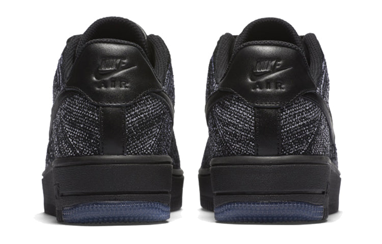 (WMNS) Nike Air Force 1 Flyknit Low 'Black' 820256-007