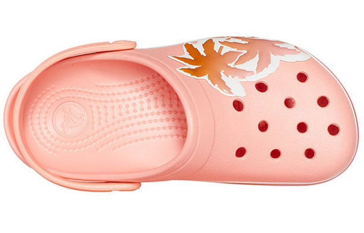 (WMNS) Crocs Crocband Summer Fun Clogs 'Orange' 205578-737