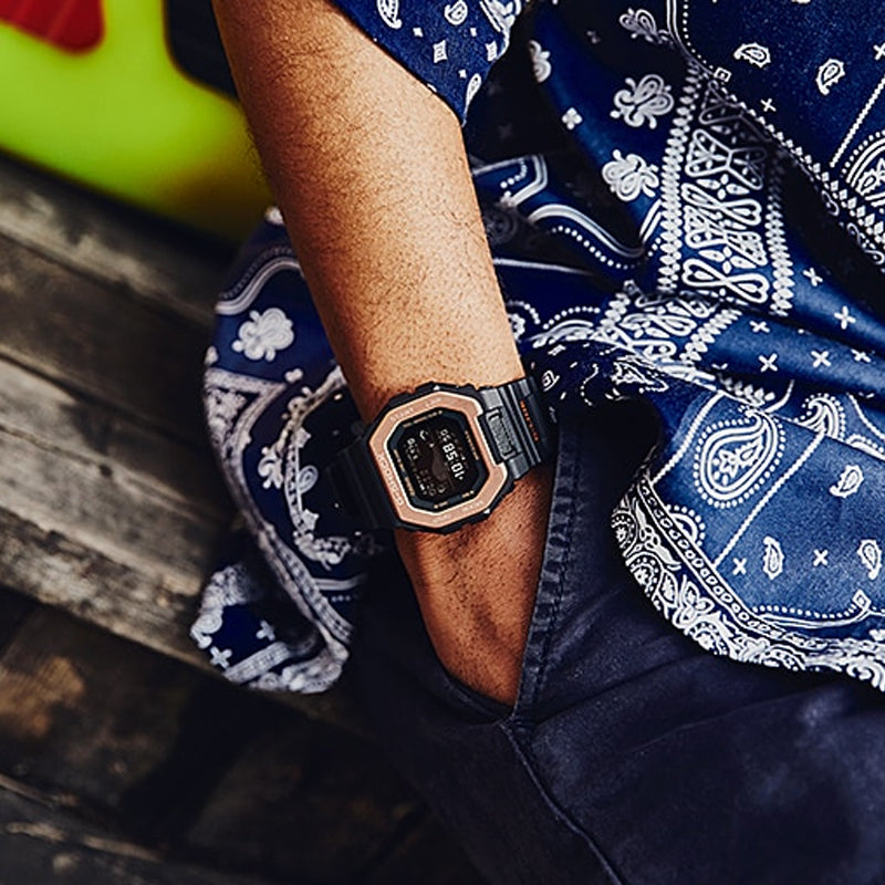 CASIO G-Shock Digital 'Rose Gold' GBX-100NS-4