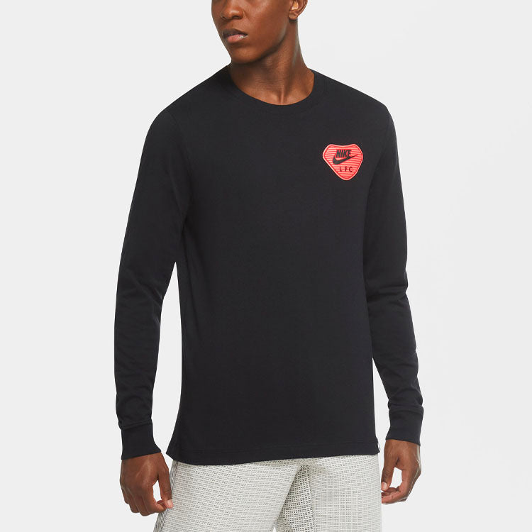 Nike Liverpool Soccer/Football Sports Round Neck Long Sleeves Black CZ8259-010