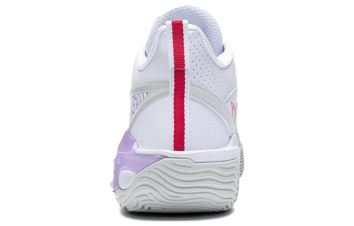 Li-Ning BADFIVE V2 Mid 'White Purple' ABFS009-4
