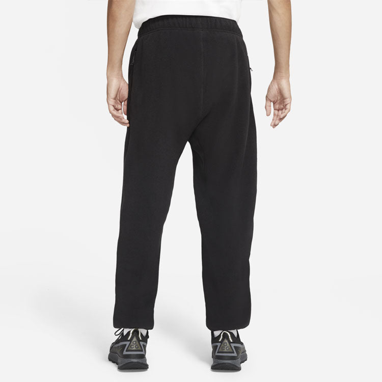 Nike MENS ACG Polartec 'Wolf Tree' Casual Loose Running Pants Black CV0659-010