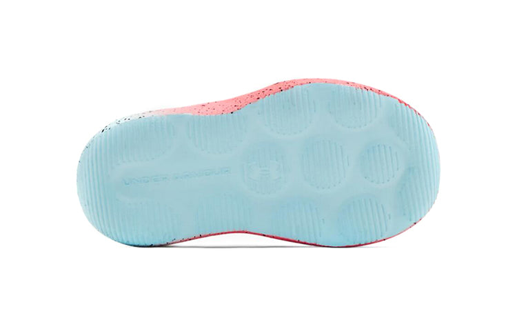 (TD) Under Armour Runplay Fade Running Shoes 'Grey Pink' 3025397-100