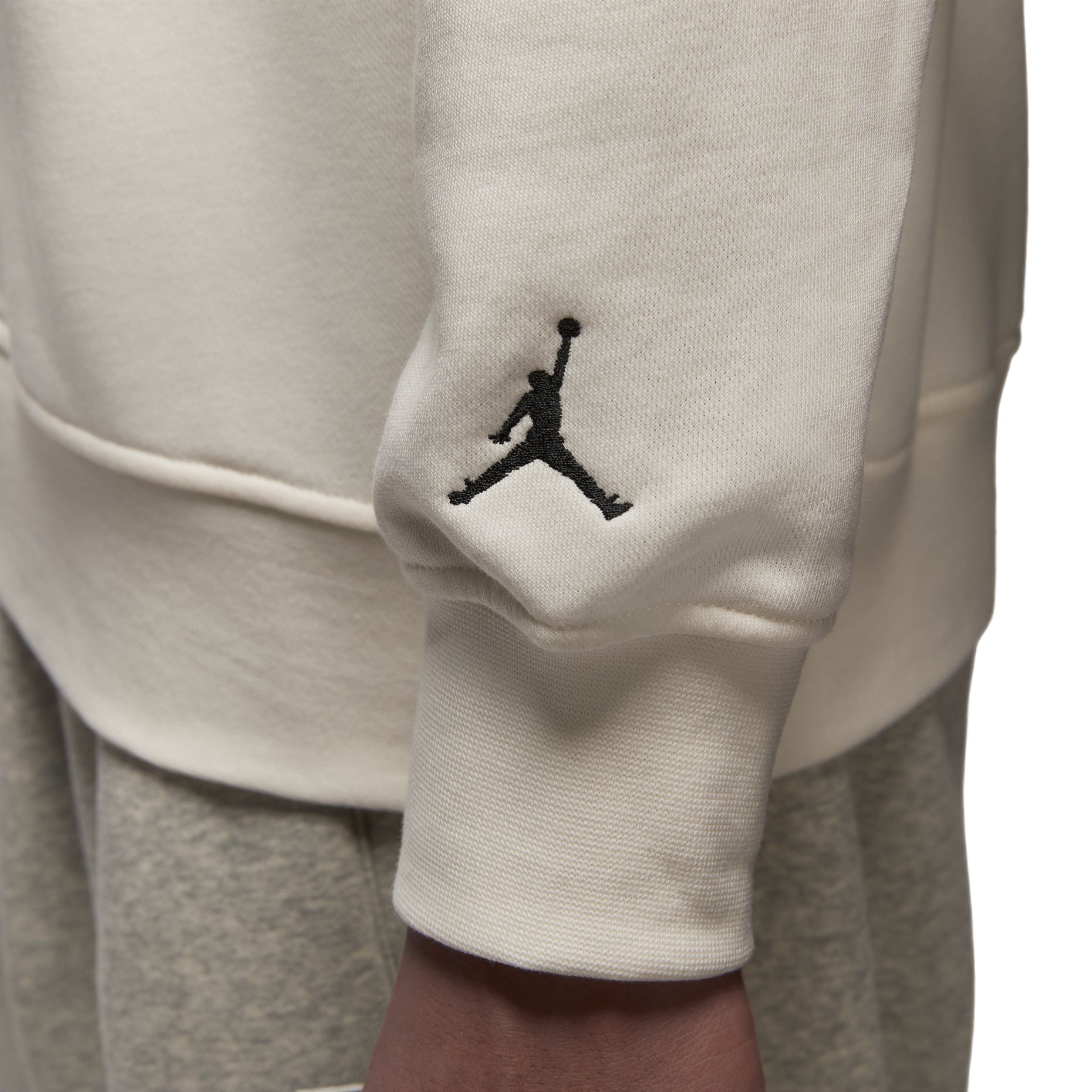 Air Jordan Fleece Graphic Crewneck Sweatshirt 'Sail' IR0111-133