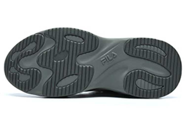 (WMNS) FILA FUSION Bubble Sneakers 'Grey Black' T12W227310FAA