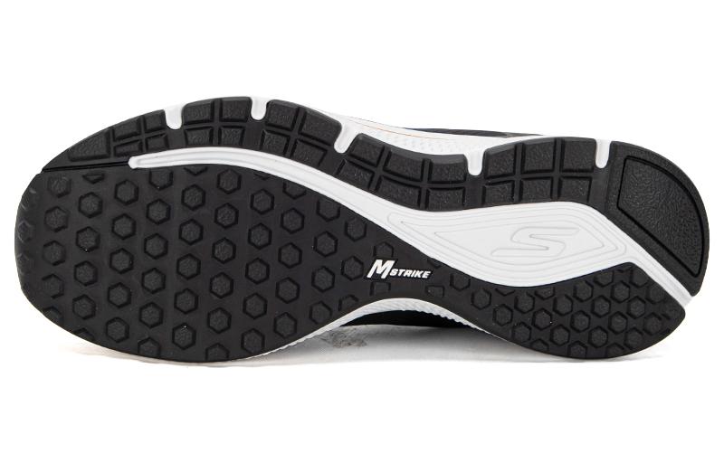 (WMNS) Skechers GO RUN 'Black red' 894206-BKGD