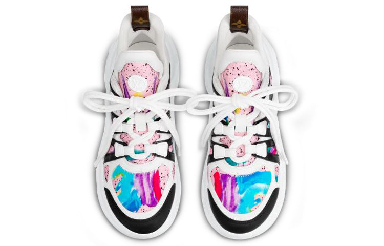 (WMNS) LOUIS VUITTON LV Archlight Sports Shoes White/Pink 1A58BP