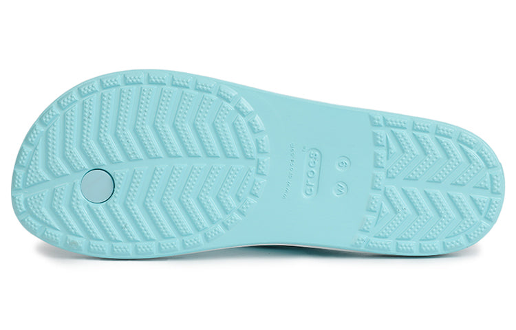 (WMNS) Crocs Crocband Cozy Casual Flip-Flops Blue 206100-4O9