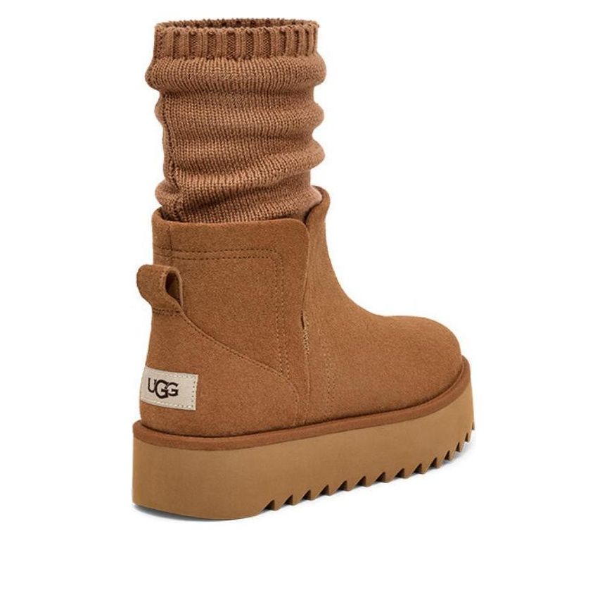 (WMNS) UGG Classic Novelty 'Chestnut' 1170712-CHE