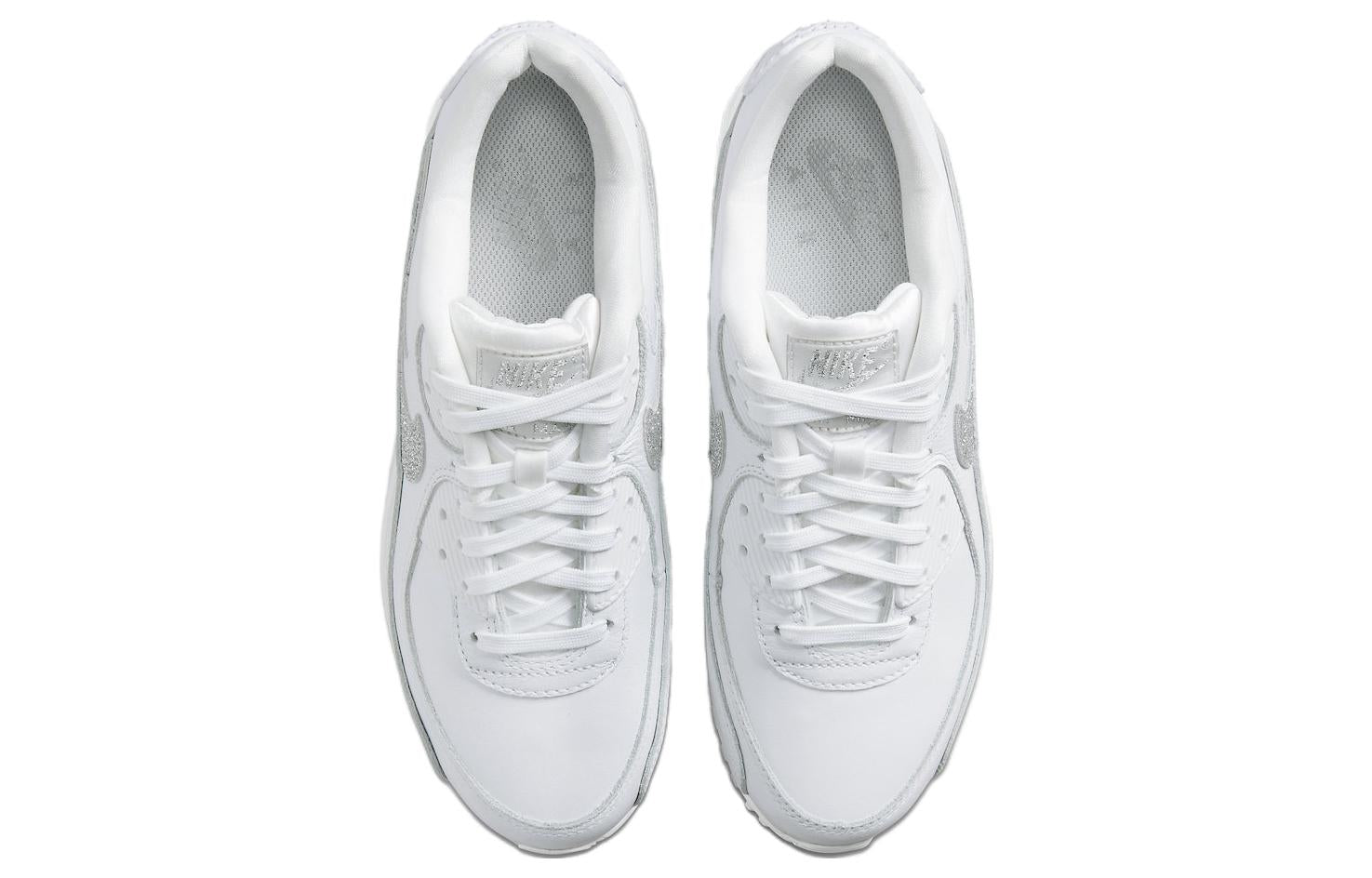 (WMNS) Nike Air Max 90 SE 'Silver Glitter Swoosh' FJ4579-100