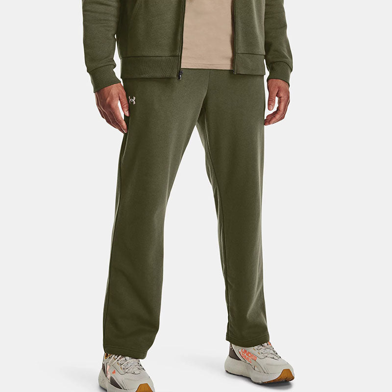 Under Armour Rival Fleece Pants 'Green' 1379868-390